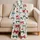 Red Aqua Green Ribbon Bows And Hearts For Valentine Lounge Gifts Satin Pajamas Set - 5