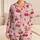Retro Pink Cherry Motifs For Cozy Nights, Weekend Relaxing, And Gift Giving For Women Satin Pajamas Set - 1