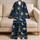 Celestial Moon Sun And Mystic Eye Motifs For Cozy Evening Nights And Astrology Lovers Satin Pajamas Set - 5