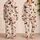 Dachshund Heart Balloon And Tulip Motifs For Valentine Lounge Lovers And Dog Moms Satin Pajamas Set - 2