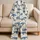 Sea Turtle Coastal Motif for Beach Getaways and Relaxed Evenings at Home for Women Satin Pajamas Set - 5