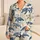 Sea Turtle Coastal Motif for Beach Getaways and Relaxed Evenings at Home for Women Satin Pajamas Set - 1