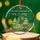 Our First Christmas As Mr & Mrs Personalized Glass Ornament For Newlyweds, Custom Name & Date Wedding Gift Idea - 1