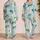 Watercolor Sea Turtles And Shells For Coastal Beach Vacations And Resort Wear Satin Pajamas Set - 2