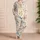 Whimsical Baby Unicorns Paper Airplanes And Clouds For Cozy Bedtime Sleepwear Girls Satin Pajamas Set - 4