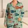 Colorful Folk Fish Motif for Coastal Lounging, Relaxed Bedtime and Ocean Lover Gifts Satin Pajamas Set - 1