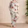 Hand Drawn Apple Pencil ABC 123 Classroom Motifs for Cozy School Nights Teachers Satin Pajamas Set - 4
