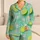 Fresh Lime Halves, Ice Cubes and Citrus Blossoms for Cool Summer Lounging at Home Satin Pajamas Set - 1