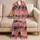 Pink Starry Countryside Village Nightscape For Cozy Evening Relaxation And Art Lovers Satin Pajamas Set - 5
