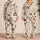 Watercolor Hedgehogs And Pinecones For Cozy Woodland Lounging At Home For Nature Lovers Satin Pajamas Set - 2