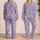 Winged Maidens Dreamy Lavender Sleepwear For Women Relaxing At Home Satin Pajamas Set - 2