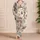 Storybook Braided Girls Floral Garden Motif for Cozy Spring Nights and Lounging Women Satin Pajamas Set - 4