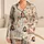 Storybook Braided Girls Floral Garden Motif for Cozy Spring Nights and Lounging Women Satin Pajamas Set - 1