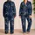 Storybook Girl And Black Cat Moonlit Starry City For Book Lovers And Halloween Fans Satin Pajamas Set - 2