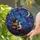 Boy and Dog Under Starry Night Glass Wall Decor for Nursery and Friendship Gifts Stained Glass Suncatcher - 2