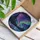 Northern Lights Aurora Forest Window Accent for Cozy Cabin Decor and Nature Lovers Stained Glass Suncatcher - 4