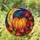 Harvest Moon Pumpkin Halloween Window Decor For Cozy Autumn Cottage Homes And Gifts Stained Glass Suncatcher - 1