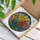 Wildflower Bouquet Cottage Decor Gift For Mom, Mother's Day, Garden Home Accent Piece Stained Glass Suncatcher - 4