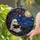 Stained Glass Ghost Reading Book Under Moonlit Night Sky Halloween Home Decor Gift Stained Glass Suncatcher - 2