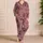 Whimsical Space Cat Astronauts For Cozy Bedtime, Lounging And Relaxing Nights For Women Satin Pajamas Set - 4