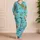 Whimsical Atlantic Ocean Map With Whale Dolphins and Boats for Beach Travel Lovers Satin Pajamas Set - 4