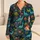 Colorful Prehistoric Dinosaur Scatter For Playful Bedtime And Lounging For Dino Fans Satin Pajamas Set - 1