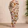 Autumn Pumpkin Mushroom And Leaf Motifs for Cozy Fall Nights and Weekend Lounging Satin Pajamas Set - 4