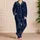 Celestial Constellation Stars For Cozy Nighttime Sleepwear And Stargazing Lovers Satin Pajamas Set - 4