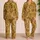 Golden Leopard Heads And Rosettes For Relaxing Evenings And Wildcat Lovers Gift Idea Satin Pajamas Set - 2