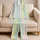 Pastel Rainbow Polka Dots For Cheerful Boho Summer Lounging Women Satin Pajamas Set - 5