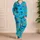 Colorful Tropical Reef Fish For Cheerful Bedtime And Relaxing Kids' Home Nights Satin Pajamas Set - 4