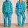 Colorful Tropical Reef Fish For Cheerful Bedtime And Relaxing Kids' Home Nights Satin Pajamas Set - 2