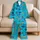 Colorful Tropical Reef Fish For Cheerful Bedtime And Relaxing Kids' Home Nights Satin Pajamas Set - 5