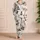 Colorful Bully Breed Dogs With Paw Prints For Cozy Dog Mom Home Lounging And Gifting Satin Pajamas Set - 4