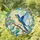 Blue Yellow Finch Garden Accent for Spring Patio Decor and Mother’s Day Home Gifting Stained Glass Suncatcher - 1