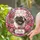 Custom Dog Portrait Stained Glass Suncatcher, Personalized Pet Memorial Cat Loss Keepsake, Pet Loss Gift - 1
