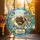 Custom Dog Portrait Stained Glass Suncatcher, Personalized Pet Memorial Cat Loss Keepsake, Pet Loss Gift - 4