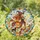 Moonlit Witch And Pumpkin Lantern For Halloween Autumn Decor And Gifts For Magic Lovers Stained Glass Suncatcher - 1