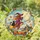 Halloween Witch And Black Cat Under A Harvest Moon For Cozy Autumn Home Decor Lovers Stained Glass Suncatcher - 1