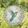 Hummingbird in Flight for Serene Nature Inspired Home Garden and Living Accents Stained Glass Suncatcher - 1
