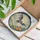 Graceful Bat Gliding Before Full Moon With Pumpkins For Halloween Decor Stained Glass Suncatcher - 4