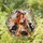 Autumn Witch and Three Black Cats for Halloween Cottagecore Home Decor Gift Idea for Lovers Stained Glass Suncatcher - 1
