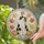 Charming Calico Cat with Autumn Pumpkins Cozy Fall Scene for Thanksgiving Decor Stained Glass Suncatcher - 2