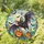 Bat and Pumpkin Halloween Decor for Witchy Homes, Seasonal Parties, and Gift Giving Stained Glass Suncatcher - 1