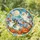 Ghost Pumpkin Moonlit Halloween Scene For Cozy Autumn Decor And Cottage Gifting Ideas Stained Glass Suncatcher - 1