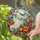 Cheerful Ghost Pumpkin And Moon Halloween Decor For Cozy Autumn Windows And Porches Stained Glass Suncatcher - 2