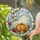 Ghost Pumpkin Moon Scene for Cozy Autumn Decor and Halloween Housewarming Home Gifts Stained Glass Suncatcher - 2