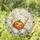 Halloween Pumpkin and Nine Lily Ghosts for Festive Autumn Decor, Cozy Spooky Home Stained Glass Suncatcher - 1
