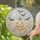 Charming Jack-O-Lantern Pumpkin with Ghost Bats Moon Spooky Halloween Fall Accent Stained Glass Suncatcher - 2
