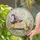 Mystical Witch Hat Over Open Spell Book Pumpkins Crescent Moon Halloween Decor Stained Glass Suncatcher - 2
